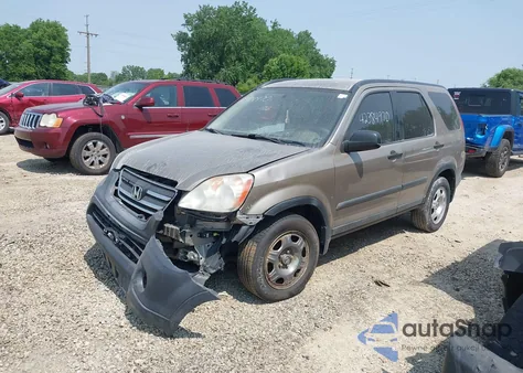 2006 Honda Cr-V Lx from USA, damaged, VIN SHSRD78556U405830